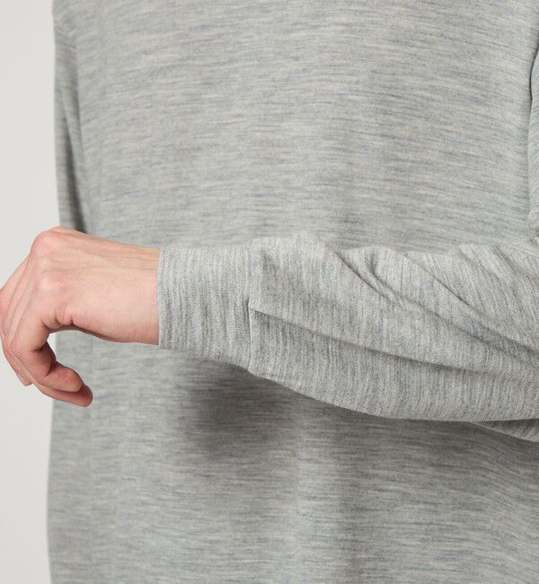 STEVEN ALAN「＜Steven Alan＞ メリノウール クルーネック Tシャツ LOOSE」|Tシャツ・カットソー|