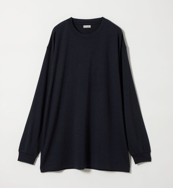 STEVEN ALAN「＜Steven Alan＞ メリノウール クルーネック Tシャツ LOOSE」|Tシャツ・カットソー|