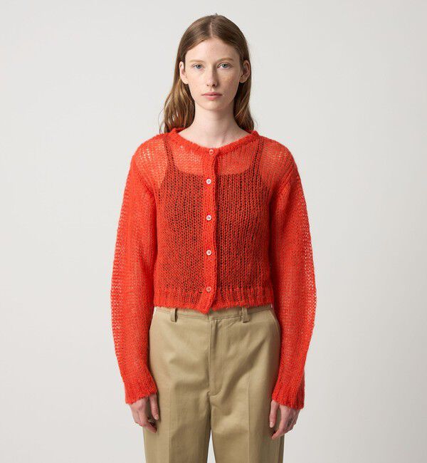 STEVEN ALAN「＜Steven Alan＞モヘヤ ミックス ニット カーディガン」|カーディガン|