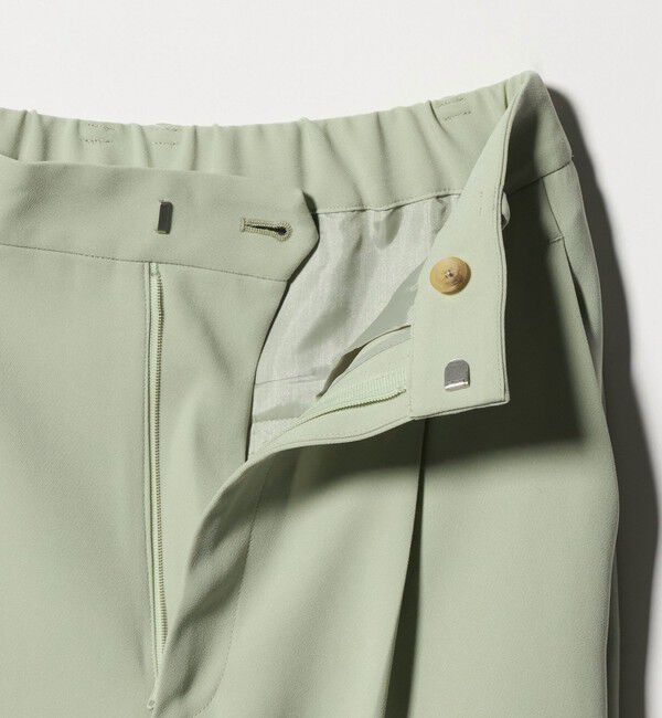 BEAUTY&YOUTH UNITED ARROWS「タックワイドストレートパンツ ウォッシャブル」|スラックス|