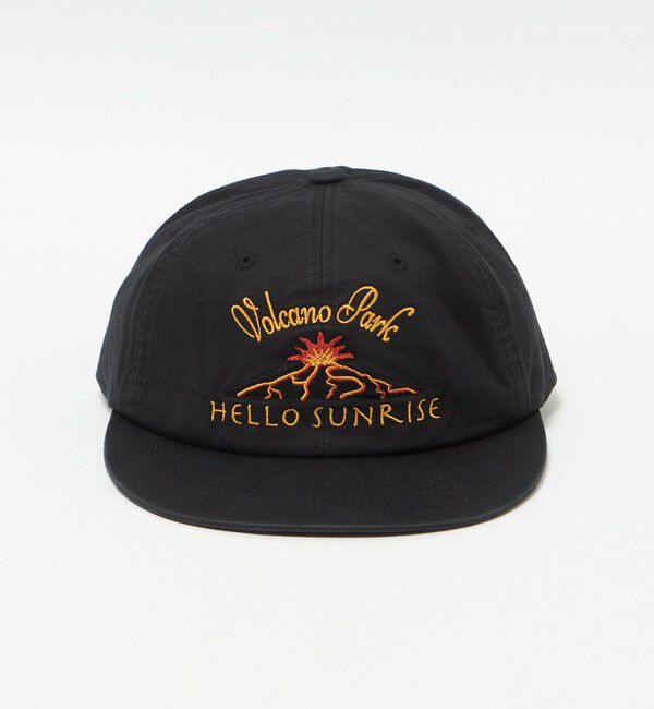BEAUTY&YOUTH UNITED ARROWS「＜HELLO SUNRISE＞ボルケーノ ロゴ 6パネル キャップ」|キャップ・キャスケット|