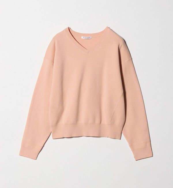 BEAUTY&YOUTH UNITED ARROWS「ソフトコットン Vネック スムース ニットプルオーバー ウォッシャブル」|ニット・セーター|