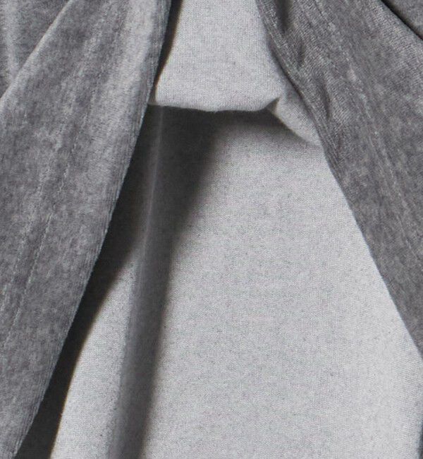 ATTISESSION「＜ATTISESSION＞ベロア ポロシャツ」|ポロシャツ|