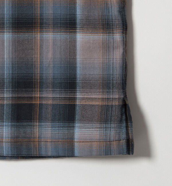 MONKEY TIME「ブラッシュド オンブレ チェック シャツ」|シャツ・ブラウス|