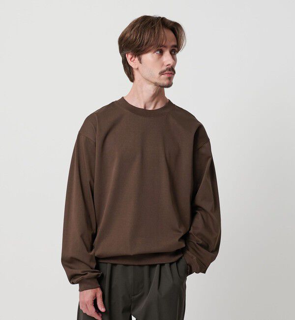 BEAUTY&YOUTH UNITED ARROWS「ファイン グロッシー コットン スウェットTシャツ」|Tシャツ・カットソー|