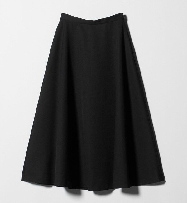BEAUTY&YOUTH UNITED ARROWS「ポリエステルツイル サーキュラースカート ウォッシャブル」|フレア|