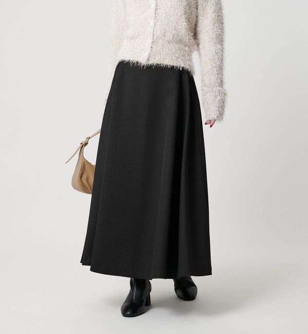 BEAUTY&YOUTH UNITED ARROWS「ポリエステルツイル サーキュラースカート ウォッシャブル」|フレア|