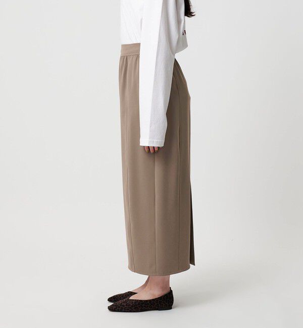 BEAUTY&YOUTH UNITED ARROWS「【WEB限定 Wardrobe DAILY MINIMAL】ダブルクロス カーブスカート ウォッシャブル」|スカート|