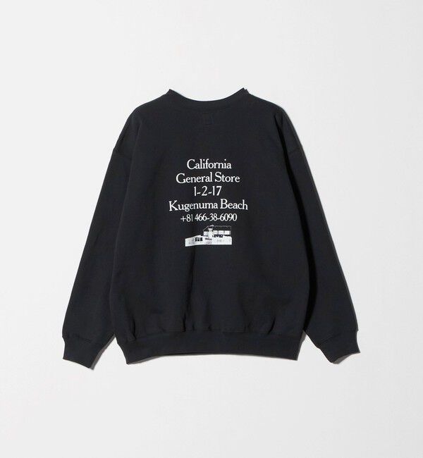 California General Store「＜CGS.＞オーガニックコットン ストア プリント スウェット」|スウェット・ジャージ|