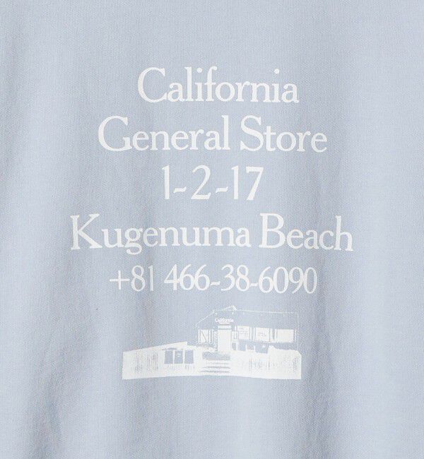 California General Store「＜CGS.＞オーガニックコットン ストア プリント スウェット」|スウェット・ジャージ|