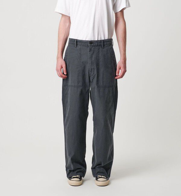 BEAUTY&YOUTH UNITED ARROWS「バック サテン ベイカー パンツ」|チノ|