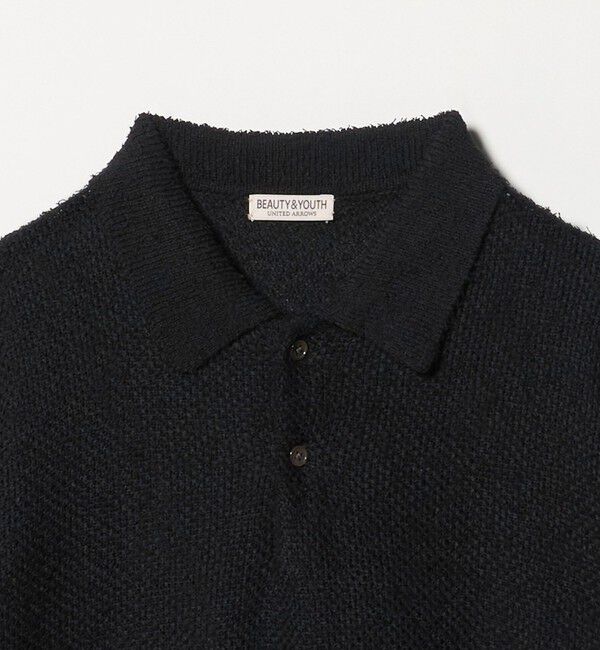 BEAUTY&YOUTH UNITED ARROWS「ニュアンス カール 2B ポロニット」|ニット・セーター|