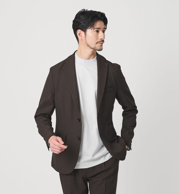 BEAUTY&YOUTH UNITED ARROWS「【WEB限定 WARDROBE SMART】LANATEC OX セットアップ/背抜きジャケット＆イージーパンツ」|スーツ|