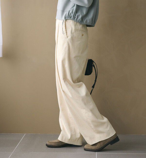 BEAUTY&YOUTH UNITED ARROWS「コーデュロイ ワイドストレートパンツ」|その他|