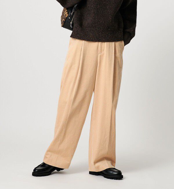 BEAUTY&YOUTH UNITED ARROWS「コーデュロイ ワイドストレートパンツ」|その他|