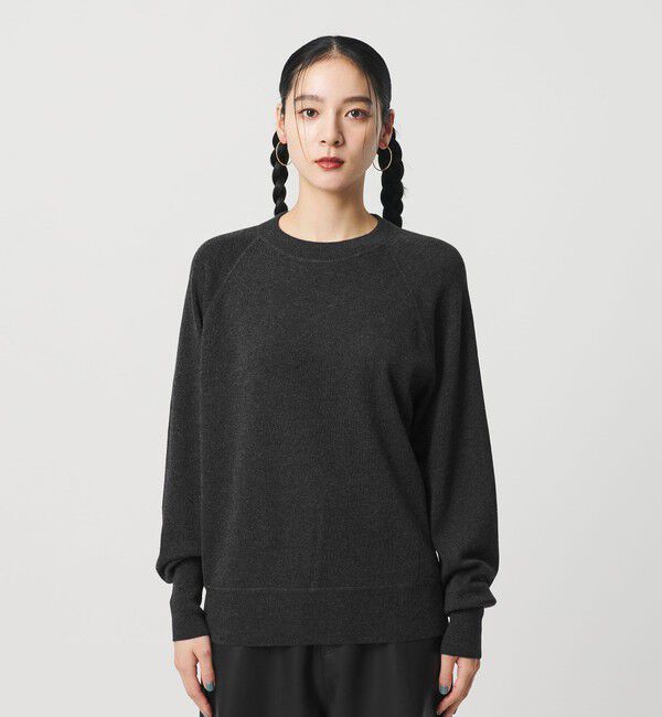 BEAUTY&YOUTH UNITED ARROWS「ウールフルニードル クルーネックプルオーバー」|ニット・セーター|