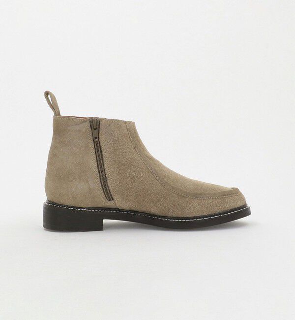 BEAUTY&YOUTH UNITED ARROWS「スエード Uチップ ショートブーツ」|ロングブーツ|