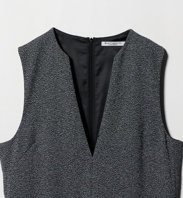 BEAUTY&YOUTH UNITED ARROWS「ポリエステルツイードライク ジャンパースカート」|ワンピース|