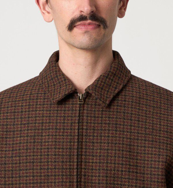 STEVEN ALAN「＜Steven Alan＞ ブリティッシュチェック ワーク ブルゾン」|ブルゾン・スタジャン|
