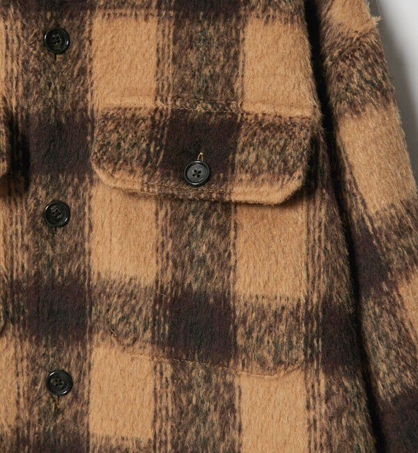 MONKEY TIME「オンブレチェック フリースメルトン CPOジャケット」|その他|