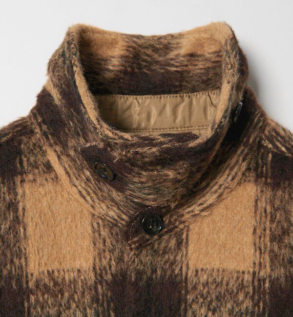 MONKEY TIME「オンブレチェック フリースメルトン CPOジャケット」|その他|