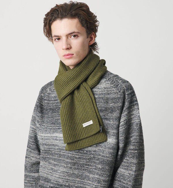 BEAUTY&YOUTH UNITED ARROWS「アゼ ニット マフラー」|マフラー|