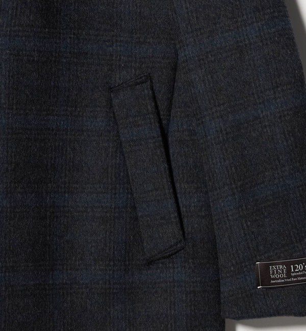 BEAUTY&YOUTH UNITED ARROWS「120S メルトン チェック チェスターコート」|その他|