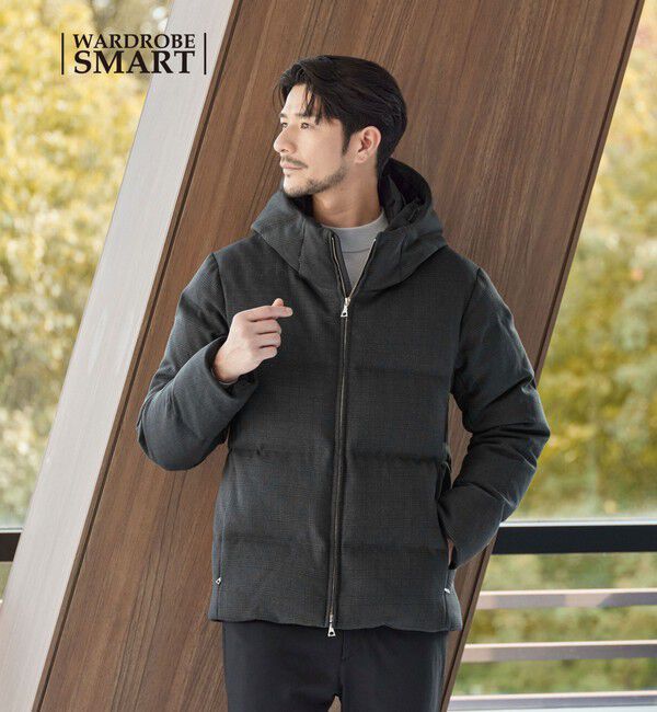 BEAUTY&YOUTH UNITED ARROWS「【WEB限定 WARDROBE SMART】LANATEC フード ダウンジャケット」|ダウン|