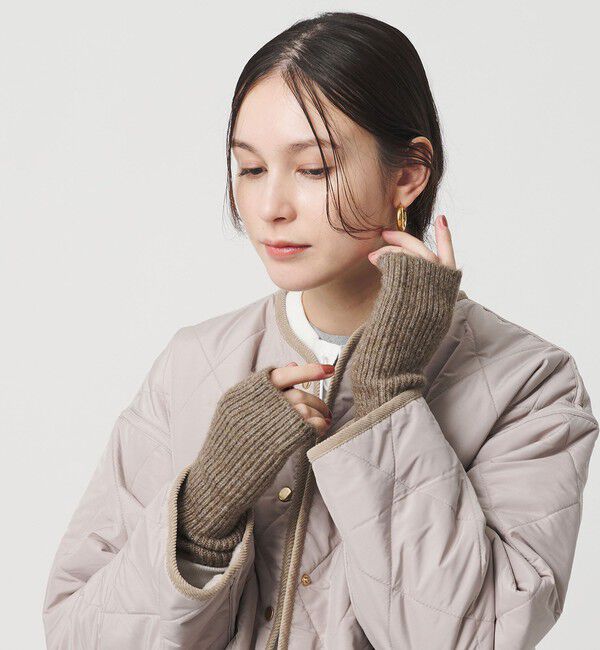 BEAUTY&YOUTH UNITED ARROWS「ソフト フィンガーレス グローブ」|手袋|