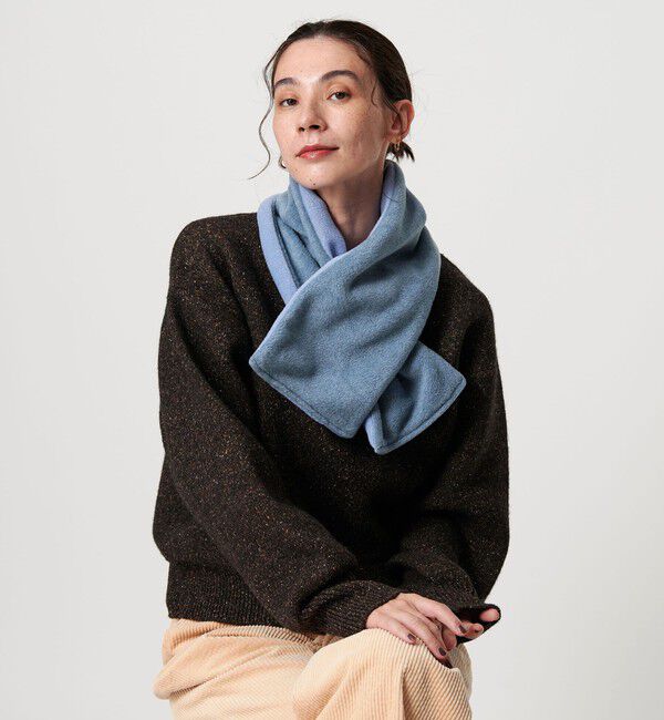 BEAUTY&YOUTH UNITED ARROWS「＜TWEEDMILL＞フリース 2トーン マフラー」|マフラー|ROYAL