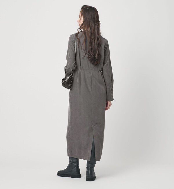 BEAUTY&YOUTH UNITED ARROWS「キュプラブレンド タイリボンワンピース」|ワンピース|