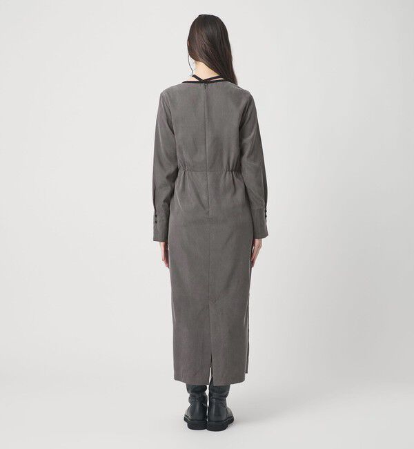 BEAUTY&YOUTH UNITED ARROWS「キュプラブレンド タイリボンワンピース」|ワンピース|