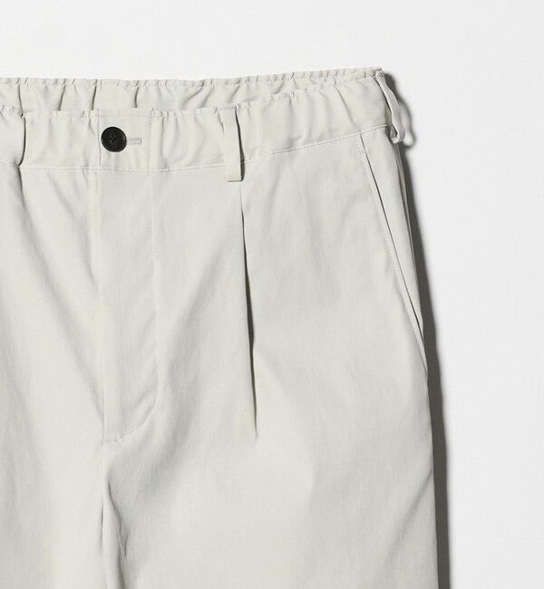 BEAUTY&YOUTH UNITED ARROWS「TASLAN 1P イージー テーパード パンツ NO.7 吸水速乾機能付き」|チノ|
