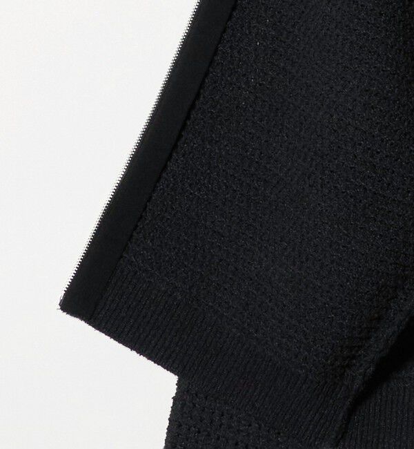 BEAUTY&YOUTH UNITED ARROWS「ブークレ レース ジップ ポロジャケット ウォッシャブル」|カーディガン|