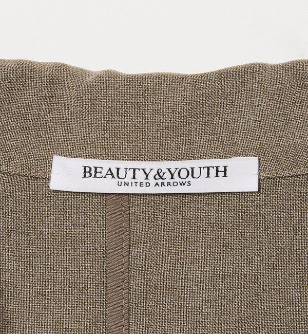 BEAUTY&YOUTH UNITED ARROWS「【WEB限定 Wardrobe DAILY MINIMAL】メランジ ダブルジャケット ウォッシャブル」|テーラードジャケット|