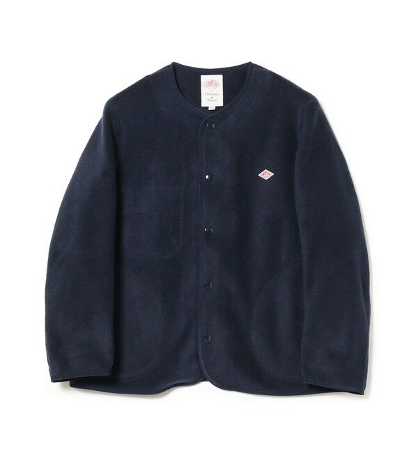 Ray BEAMS 「DANTON / FLEECE COLLARLESS JACKET」|ブルゾン・スタジャン|