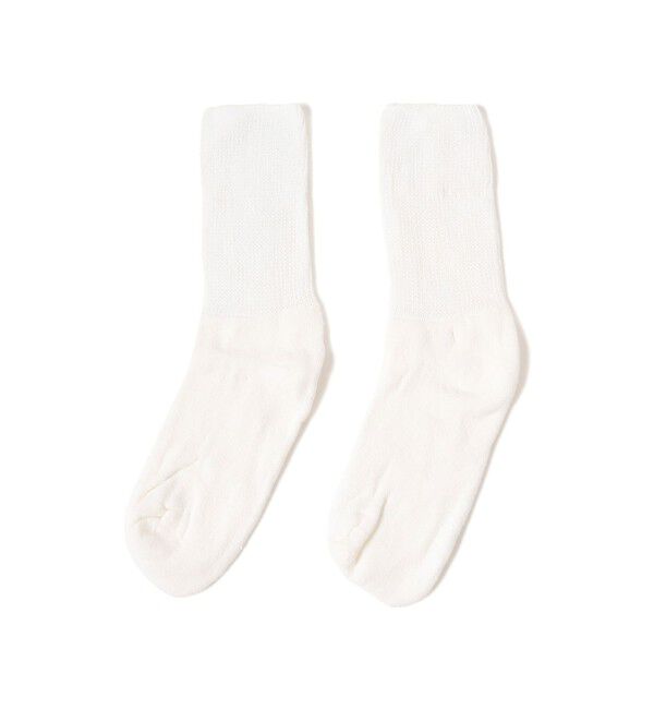 BEAMSBOY「THE RAILROAD SOCK / Health Trak Socks」|ソックス|WHITE