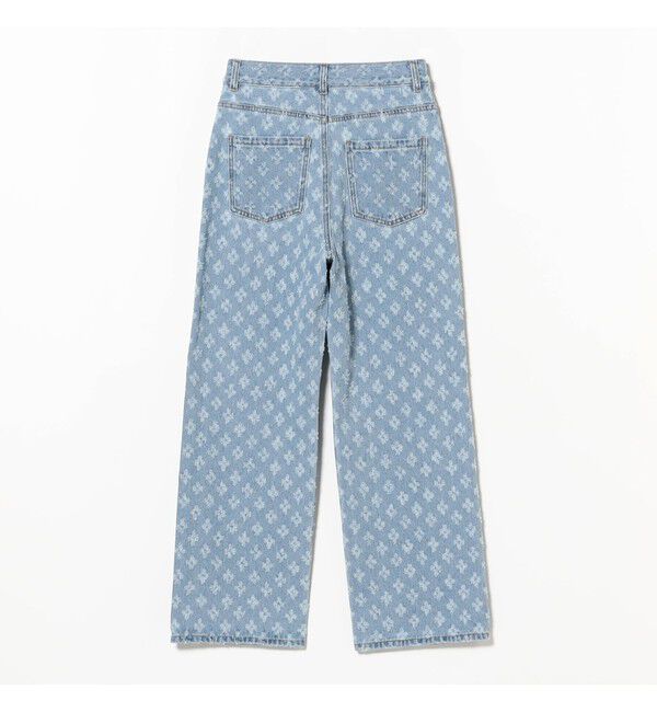 Ray BEAMS 「ジャカード デニム パンツ」|デニム|
