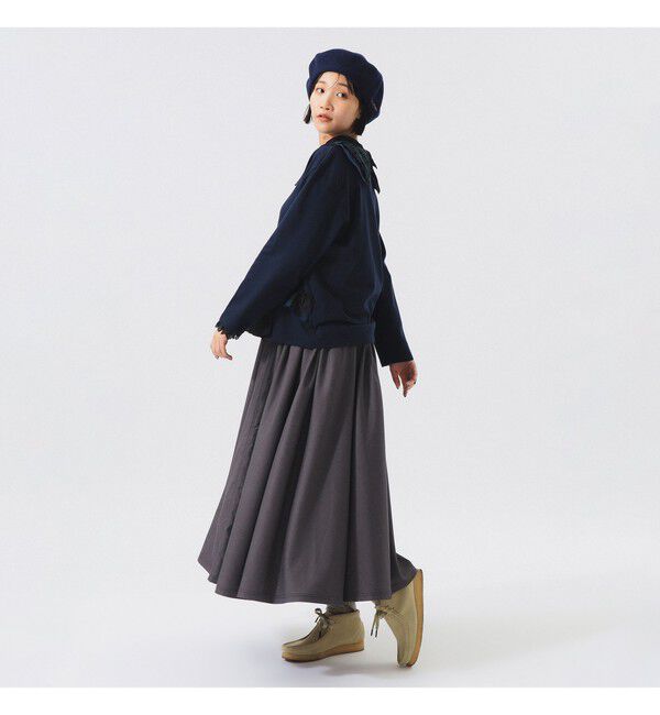 BEAMSBOY「【別注】TORI-TO / フリルカラー Tシャツ」|Tシャツ・カットソー|