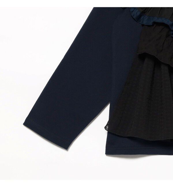 BEAMSBOY「【別注】TORI-TO / フリルカラー Tシャツ」|Tシャツ・カットソー|