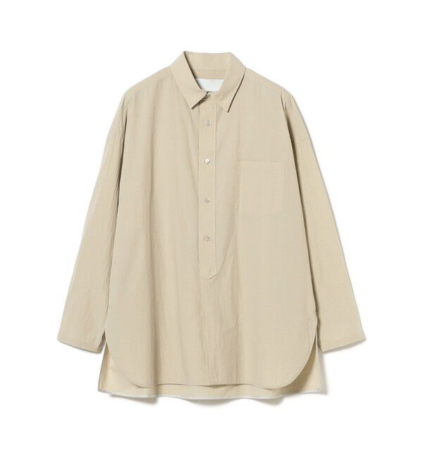 Demi-Luxe BEAMS 「TICCA / コットン スクエア ビッグシャツ」|シャツ・ブラウス|