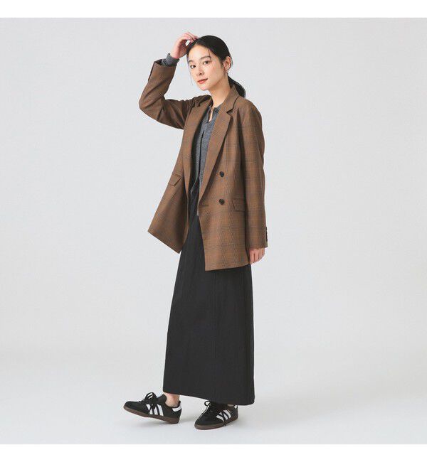 Ray BEAMS 「チェック 4ボタン W ジャケット」|テーラードジャケット|