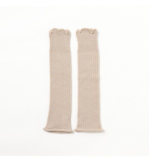 BEAMSBOY「maturely / ダメージ アームウォーマー」|手袋|