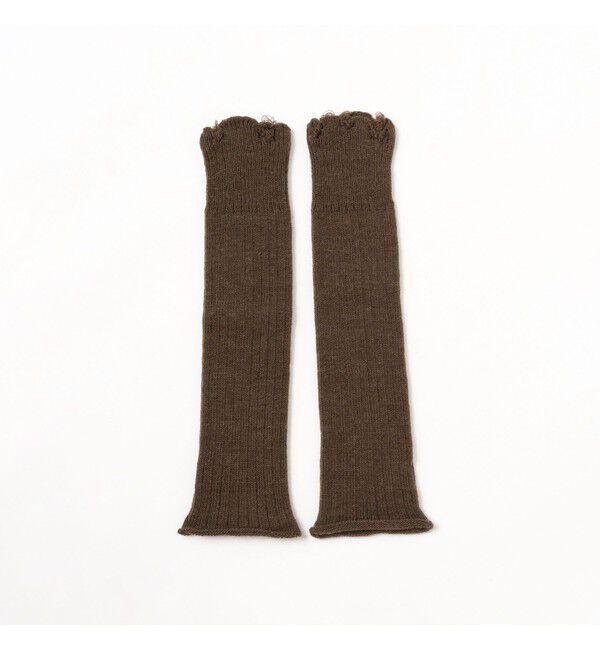 BEAMSBOY「maturely / ダメージ アームウォーマー」|手袋|