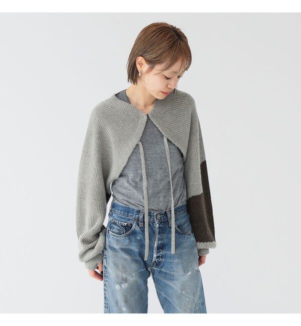 BEAMSBOY「maturely / ハート ボレロ」|ニット・セーター|