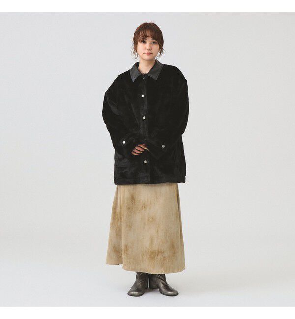 Ray BEAMS 「RBS / フェイクファー ステンカラー コート」|ダッフルコート|