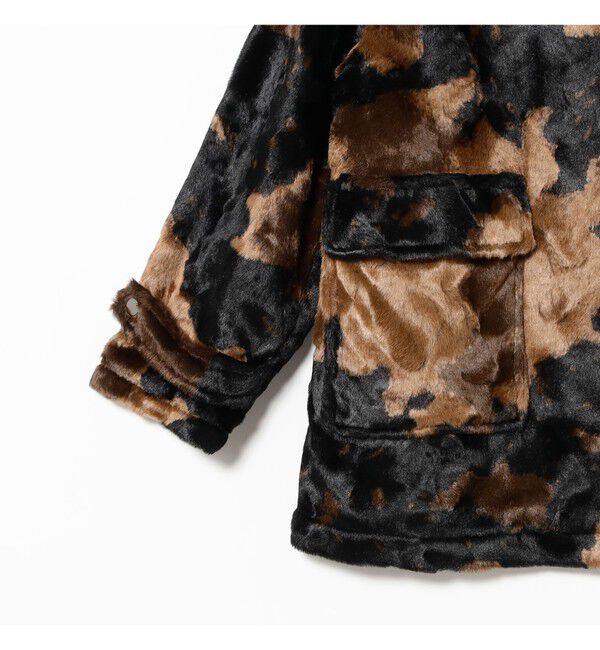 Ray BEAMS 「RBS / フェイクファー ステンカラー コート」|ダッフルコート|