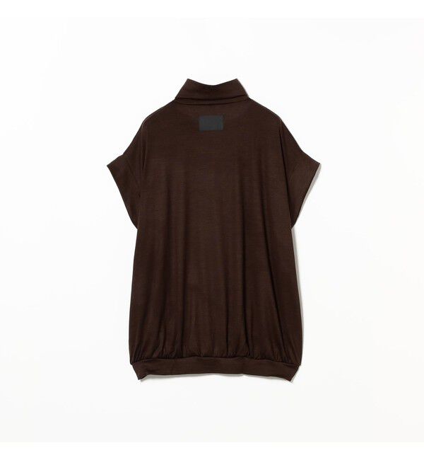 Demi-Luxe BEAMS 「【別注】COG THE BIGSMOKE / KENNA ハイネック フレンチスリーブ トップス」|Tシャツ・カットソー|