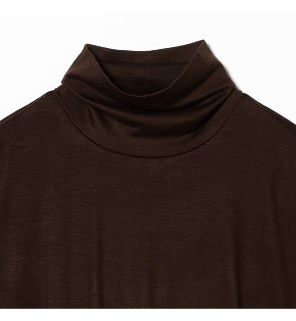 Demi-Luxe BEAMS 「【別注】COG THE BIGSMOKE / KENNA ハイネック フレンチスリーブ トップス」|Tシャツ・カットソー|