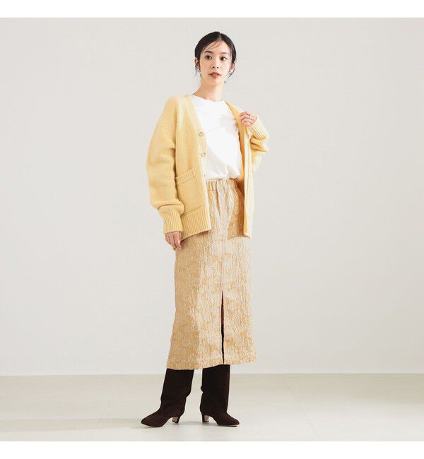 Demi-Luxe BEAMS 「【別注】SLOANE / 5ゲージ Vネック カーディガン」|ニット・セーター|